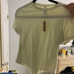 Skims cream bodysuit